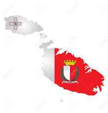 The following is a list of flags of malta. Flagge Und Wappen Der Republik Malta Uberlagert Ubersichtskarte Isoliert Auf Weissem Hintergrund Lizenzfrei Nutzbare Vektorgrafiken Clip Arts Illustrationen Image 33300852
