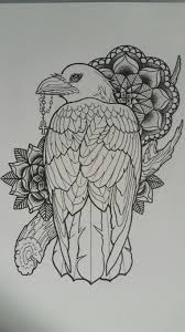 Pin By Chris Riebow On Tattoos In Mind Neo Traditional Tattoo Traditional Tattoo Raven Raven Tattoo