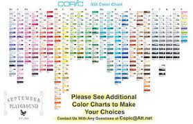 Copic Sketch Color Chart At Paintingvalley Com Explore