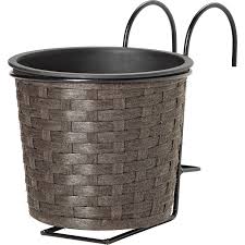 Balkon Pflanztopf O 19 Cm X 22 Cm Grau Kaufen Bei Obi Obi Pflanzen Draussenzimmer