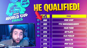 The fortnite world cup finals are currently ongoing as the eu battlefront spreads. This Pro Cheated To Qualify For The World Cup Fortnite Battle Royale Youtube