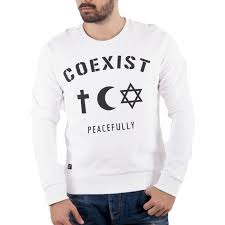 Coexist synonyms, coexist pronunciation, coexist translation, english dictionary definition of coexist. Red Bridge Herren Pullover Sweat Longsleeve Coexist Religion Weltfri 11 99