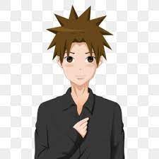Black Shirt Anime Characters Drawing Modern Manga Boy Png Transparent Clipart Image And Psd File For Free Download Anime Character Drawing Free Anime Characters Character Drawing