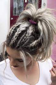 18 Medium Length Hairstyles For Thick Hair Hair Lengths Hair Styles Picture Day Hair
