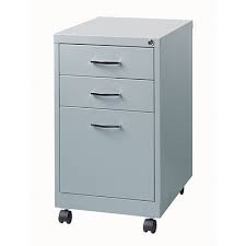 I got started on painting the kitchen cabinets yesterday, and while i didn't get very far (i only painted the backs of all but two doors on the wall of cabinets), i couldn't step away from the blog for the weekend. 3 Drawer Metal File Cabinet Platinum 19 Deep 21027 Quill Com
