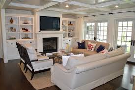 The Cape Cod Ranch Renovation Great Room Entry Livingroom Layout Great Rooms Family Room Design