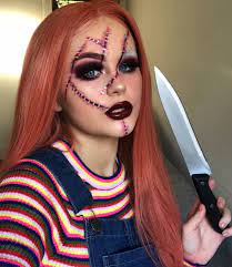 Glam Chucky I Have A Tutorial On This Which Will Be Up Tomorrow It S Super Easy As U Halloween Makeup Scary Halloween Costumes Makeup Cool Halloween Makeup