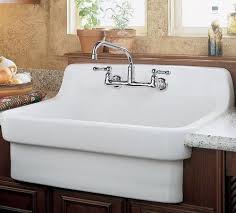 (se habla espanol) we're here to help: American Standard Country Farmhouse Apron Front 30 White Vitreous China 2 Hole Single Bowl Kitchen Sink At Menards