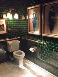 Diy bathroom ideas from pretty decorations to clever storage solutions. The Best Restaurant In New York Is Ralph Lauren S Polo Bar Green Tile Bathroom Bar Bathroom Bar Bathroom Ideas