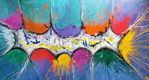 Very Big Abstract Canvas Painting