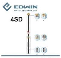 4SD Deep Well Submersible Water Pump with POM Impeller and Bronze Outlet