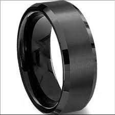 Mens Black Titanium Wedding Band Ring Mens Stainless Steel Rings Titanium Steel Rings Stainless Steel Rings