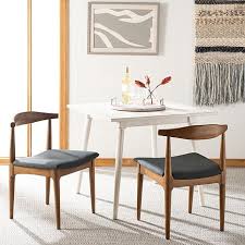 Upholstered dining chair dining room chairs unfinished dining chairs 4 chairs included dining chairs cross back dining chairs. Safavieh Lionel Retro Dining Chair 2 Pack 9469755 Hsn