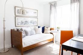 The combination workspace/guest room is commonly employed to maximize square footage, particularly in smaller homes or condos. 20 Bedroom Office Combo Ideas And Inspiration For Narrow Space And Small House Home Office Bedroom Guest Room Office Combo Small Guest Rooms