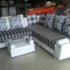 Sofa yang terlalu besar akan membuat ruang tamu anda terlihat sempit. Jual Sofa Minimalis L Hitam Putih Sofa Ruang Tamu Murah Jakarta Utara Aumicollect379 Tokopedia