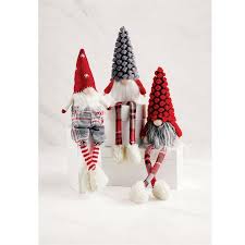 The mud pie tis the season ornament ships nicely gift boxed and is 3 in diameter. Figurines Mud Pie H0 Christmas Home Decor Plaid Lodge Gnome 3 Pc Set 42600353 Home Garden