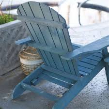 Blue Stain Wood Adirondack Chair With Pull Out Ottoman And Built In Cup Holder Stainfurniture Wood Adirondack Chairs Adirondack Chair Staining Furniture