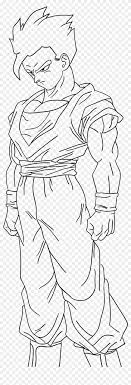 Hair, sleeves, waist band, and shoes are included as new parts to reproduce super saiyan gohan (future ver). 7 Pics Of Dbz Gohan Coloring Pages Dragon Ball Z Ultimate Gohan Drawing Hd Png Download 1000x2500 3456861 Pngfind