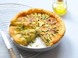 Quiche Aux Courgettes Et Lait Concentre Recettes Recette Tarte Courgette Recettes De Cuisine Recette