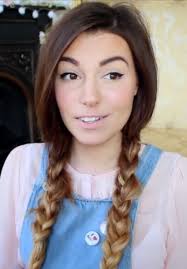 See more ideas about pigtail braids, hair styles, long hair styles. Marzia Bisognin Straight Medium Brown Braid Ombre Pigtail Braids Hairstyle Steal Her Style