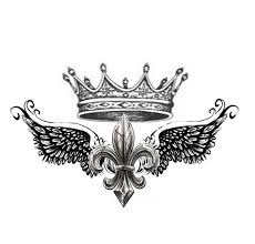 Here we offer authentic japanese tattoo designs of the name tiara by master japanese calligrapher eri takase. Tattoo Trends Shoulder Tattoo Design Of Fleur De Lis With Crown By Kristinapgv Tattooviral Com Your Number One Source For Daily Tattoo Designs Ideas Inspiration