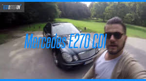 Test Mercedes E270 Cdi 177ks 2003 Youtube