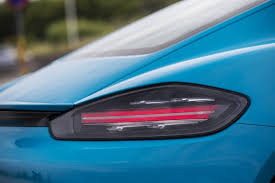 Porsche 718 Cayman S Miami Blue Feu Arriere Porsche Cayman S Automobile