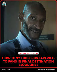 Hard to put to words what Tony Todd means to horror fans, but I think he  would enjoy the direction this went 😂 #finaldestination6 #horrorreaction