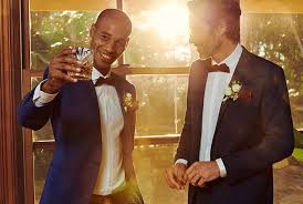 The men's wedding suits must exude class and style, which can be easily achieved through purchasing a suit, made from quality fabrics and by paying a lot of attention to the detail. The Modern Wedding Style Guide Politix