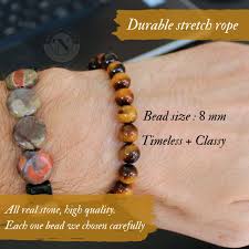 Buddha Stones Gelbes Tigerauge Armband