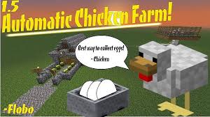 The final layer should be filled with your building blocks. 1 5 Automatic Chicken Farm Minecraft Map