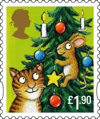Postage Stamp Royal Mail S Stamps For Christmas 2012 By Children S Book Illustrator Alex Scheffler Postage Stamp Art Christmas Stamps Royal Mail Stamps