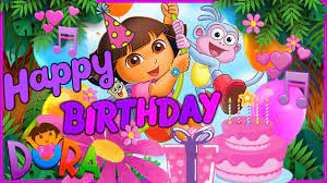 Happy Birthday Dora the Explorer | Dora the Explorer Birthday Song | Dora  the Explorer | Kids Songs - YouTube