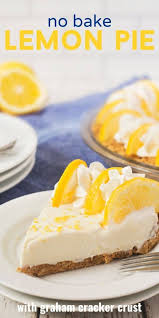 Best No Bake Lemon Pie Recipe Crazy For Crust Recipe In 2020 Lemon Pie Recipe No Bake Lemon Pie Lemon Pie Recipe Condensed Milk