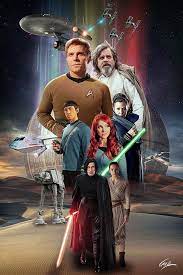 Star Wars Meets Star Trek Continues Star Trek Continues Star Wars Fandom Star Wars Poster