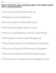 Personification Worksheet 10 Sentences Worksheets Education Help