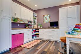Best craft room for crafting with friends. Custom Craft Room Storage Solutions Portland Closet Company