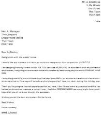 Jul 14, 2021 · do you need to write a resignation letter?here are some of the best resignation letter examples and templates for a variety of circumstances you can use to leave your job, including basic and formal letters, email resignation messages, letters giving two weeks' notice, letters with a reason for leaving, short notice or no notice letters, personal reasons letters, letters announcing a new job. Free 4 1 Week S Notice Resignation Letters In Pdf