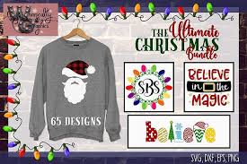 Eps file for adobe illustrator, inkspace, corel draw and more. 2018 Ultimate Christmas Bundle Svg Dxf Png Eps Comm Per 111960 Svgs Design Bundles Christmas Bundle Ultimate Christmas Christmas Projects Diy