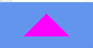 The gl_triangles primitive draws triangles by connecting three vertices together. Direct3d 11 Hello Triangle Anton S Graphics Tutorials