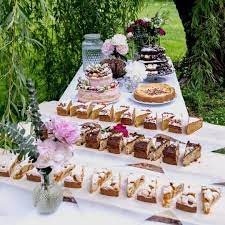 Kaffee und kuchen buffet gibt es. Kleines Hochzeit Kuchenbuffet Von Oma Monika Fur 50 Personen Kuchentratsch