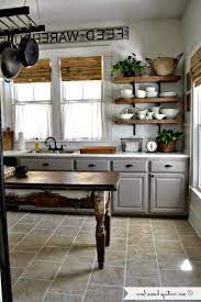 30 Stunning Farmhouse Kitchen Decorating Ideas Kitchendecor Kitchendecoration Kitchendecoridea Rustic Kitchen Cabinets Kitchen Remodel Small Kitchen Design