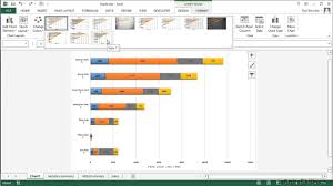 Microsoft Excel Charts In Detail Tutorial Chart Layouts Styles And Colors