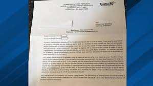 The certificate holder box must read: New York Resident Gets Letter Offering Her Unemployment Benefits In Kentucky Wstm