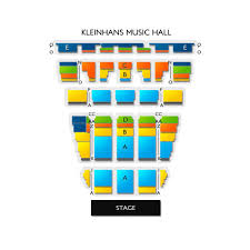 kleinhans music hall 2019 seating chart