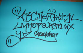 In graffiti, flow is essentially the way that all your letters fit together with similar style. Graffiti Handstyles Alphabet