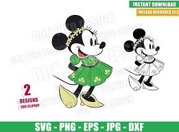 Download Shamrock Outlines Cuttable Design Png Dxf Svg Eps File For Silhouette Cameo And Cricut Clip Art Art Collectibles