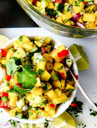 To assemble the tacos, put the slaw on the bottom, followed by the fish, and topped with avocado crema. Blackened Fish Tacos With Mango Salsa On The Go Bites