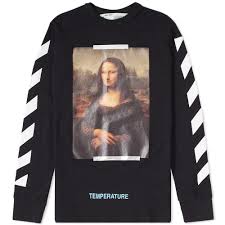 Discover a stylish selection of the latest brand name and designer fashions all at a great value. Off White Long Sleeve Diagonal Monalisa Tee Black White End