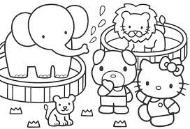 Baby Hello Kitty Coloring Pages Coloring Home